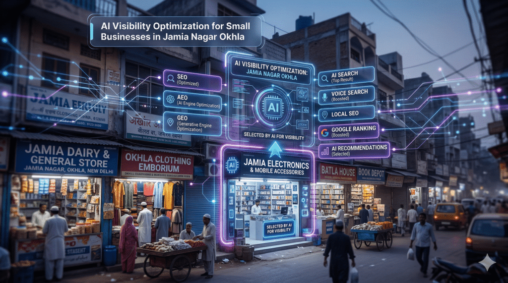 AI Visibility Optimization for Small Businesses in Jamia Nagar Okhla